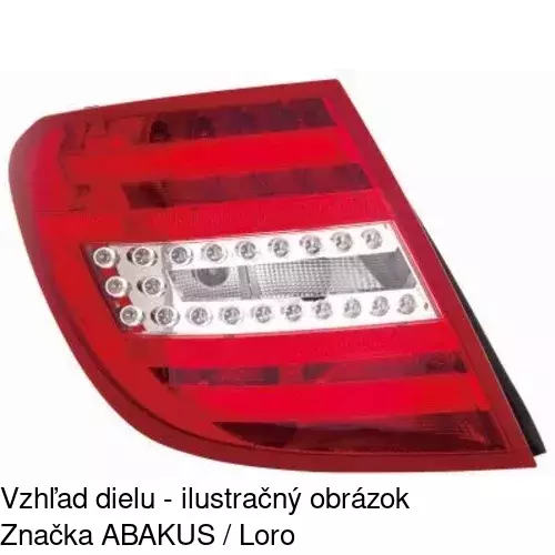 Zadné svetlo 50D1872E /POLCAR/ - obr. 1