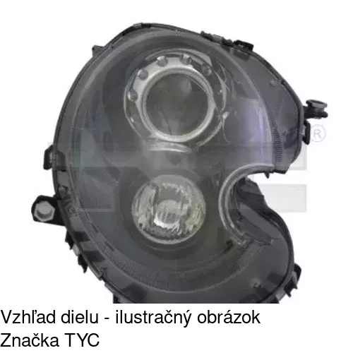 Hlavný reflektor POLCAR 5102095U
