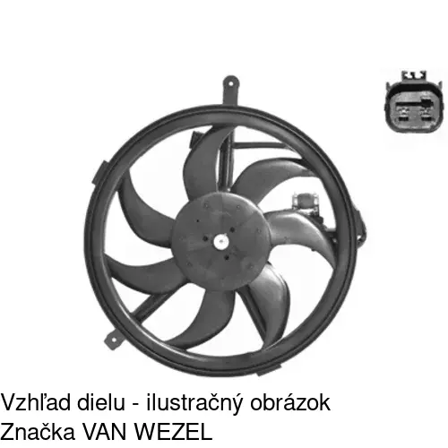 Ventilátory chladičov 510223W1 /POLCAR/ - obr. 4