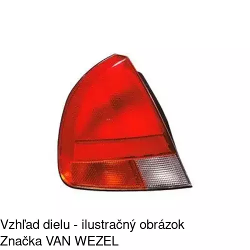 Zadné svetlo 521087-E /POLCAR/ - obr. 1
