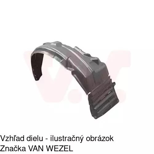 Podblatník (plast) 5234FP1T /POLCAR/ - obr. 1