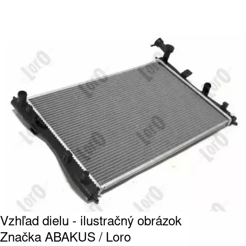 Chladiče vody 524108-1 /POLCAR/ - obr. 1