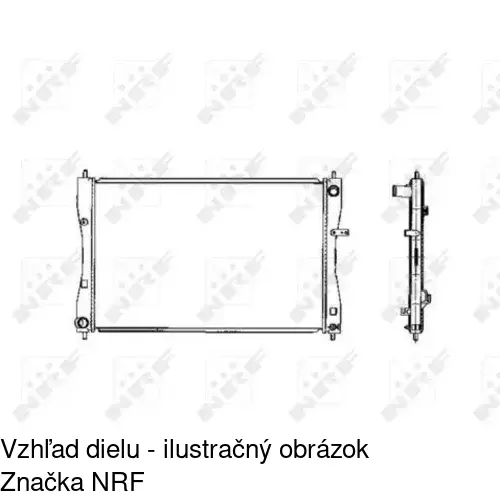 Chladiče vody POLCAR 5241083K