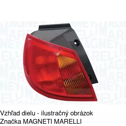 Zadné svetlo POLCAR 5241872U