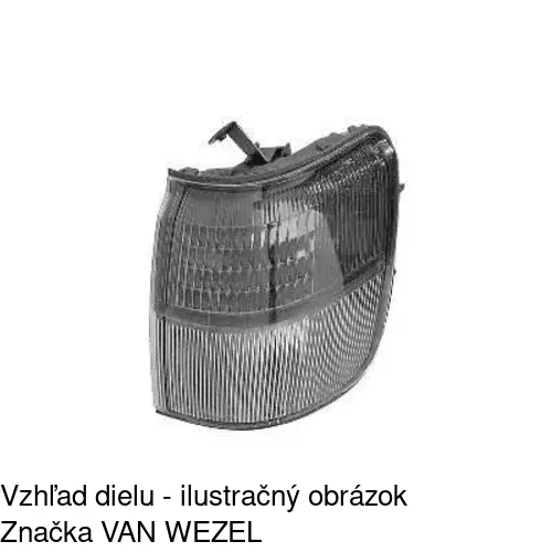 Predná smerovka s obrysom 527219-E /POLCAR/ - obr. 4
