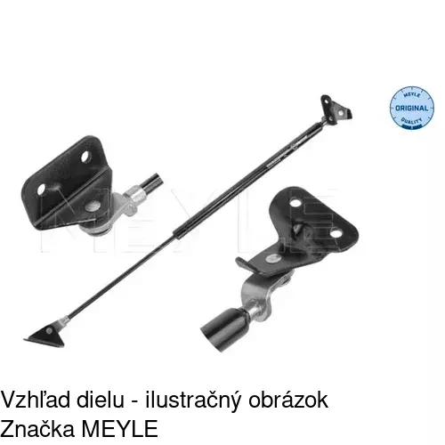 Plynová pružina 5503ABL /POLCAR/ - obr. 2