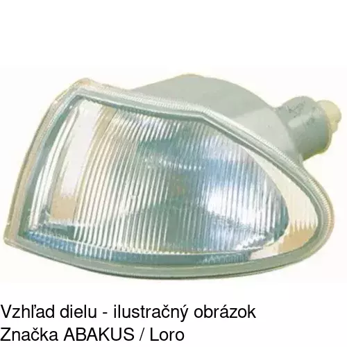 Predná smerovka 5507203E /POLCAR/ - obr. 3