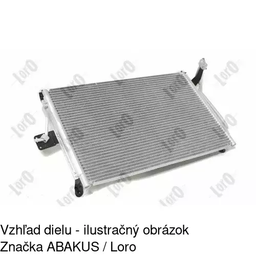 Chladiče klimatizácie 5507K8C1S /POLCAR/ - obr. 4