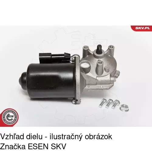 Motorček stieračov 5507SWP1 /POLCAR/ - obr. 4
