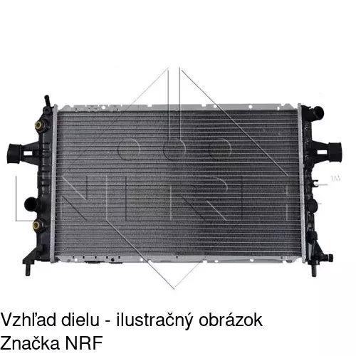 Chladiče vody POLCAR 550808B2