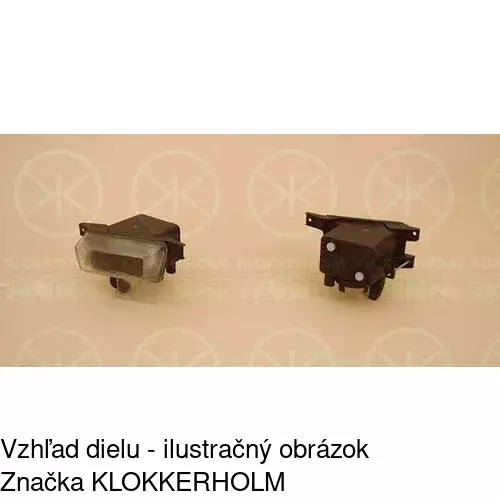 Hmlové svetlo - predné 5508293E /POLCAR/ - obr. 1