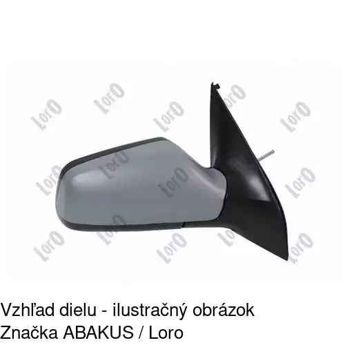Vonkajšie zrkadlo 550852-M /POLCAR/ - obr. 4