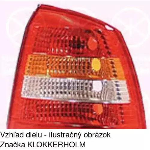 Zadné svetlo 550887-E /POLCAR/ - obr. 1