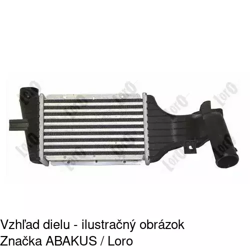 Chladiče vzduchu (Intercoolery) 5508J82X /POLCAR/ - obr. 4