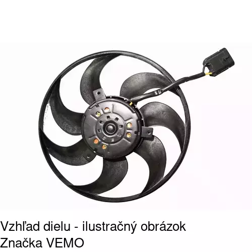 Ventilátory chladičov 550923W7 /POLCAR/ - obr. 2