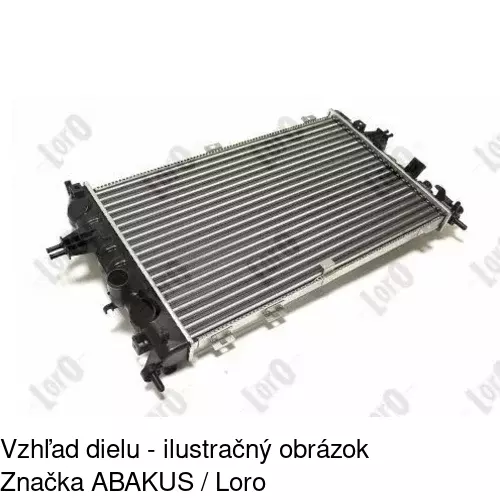 Chladiče vody 551008-1 /POLCAR/ - obr. 2