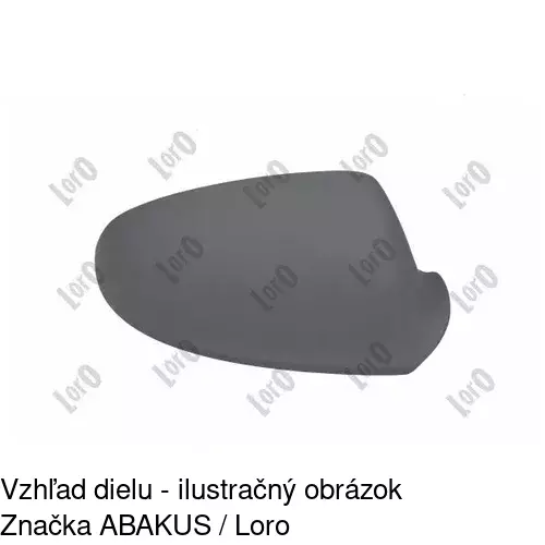 Rám vonkajšieho zrkadla 551155PE /POLCAR/ - obr. 4