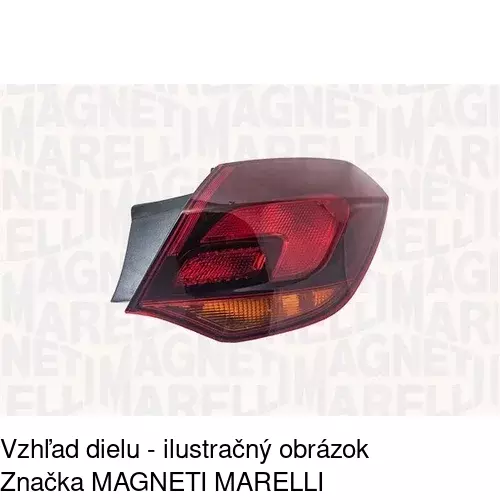 Zadné svetlo 5511871U /POLCAR/ - obr. 5