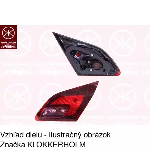 Zadné svetlo 5511884E /POLCAR/ - obr. 2