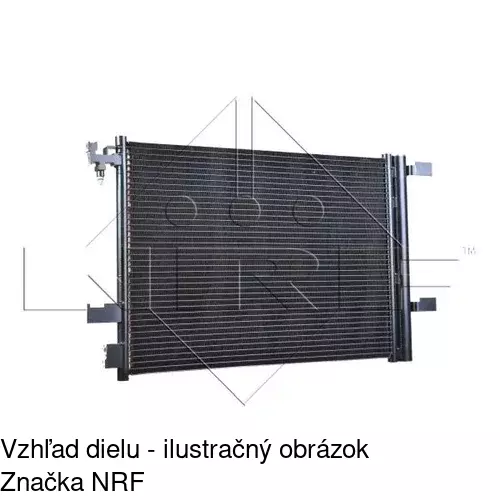 Chladiče klimatizácie 5511K8C1S /POLCAR/ - obr. 2