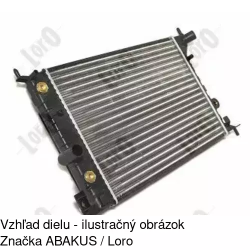 Chladiče vody 551608A2 /POLCAR/ - obr. 2