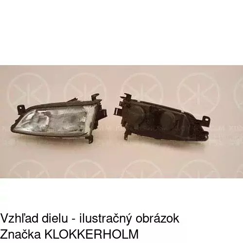 Hlavný reflektor POLCAR 5516102V