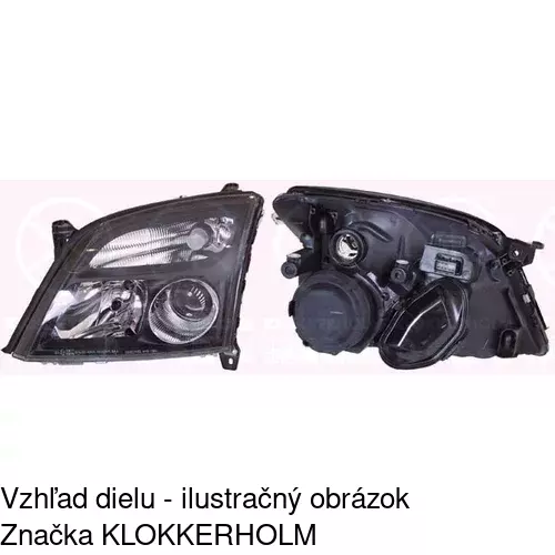 Hlavný reflektor 5518101E /POLCAR/ - obr. 2