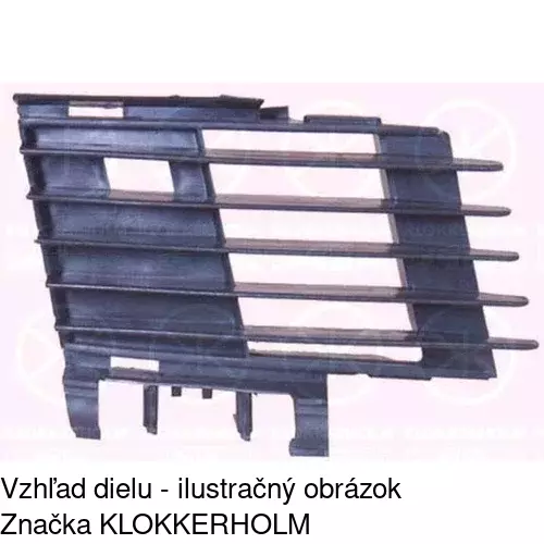 Kryt v nárazníku POLCAR 551827-4