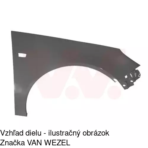 Predný blatník 552002 /POLCAR/ - obr. 3