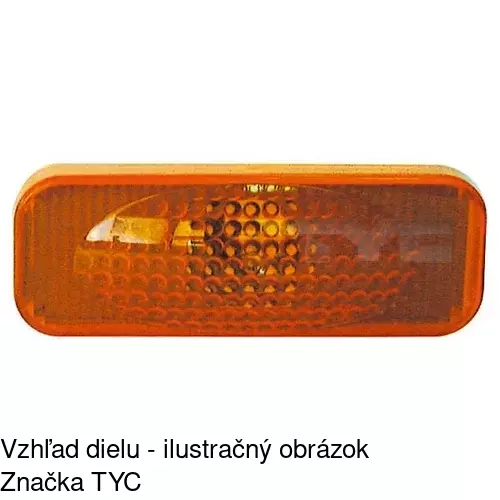 Bočná smerovka POLCAR 5527195E