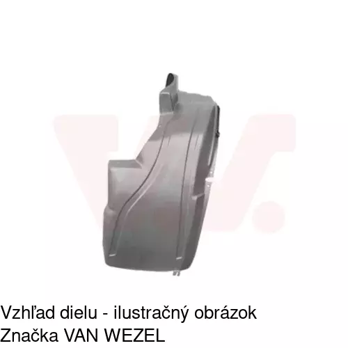 Podblatník (plast) 5527FL1Q /POLCAR/