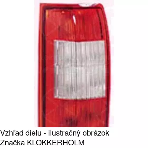 Zadné svetlo 5528881H /POLCAR/ - obr. 1