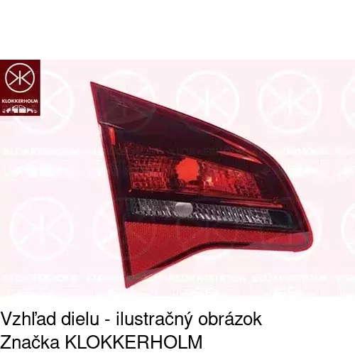 Zadné svetlo POLCAR 5546873U