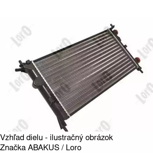 Chladiče vody 555508A2 /POLCAR/ - obr. 4