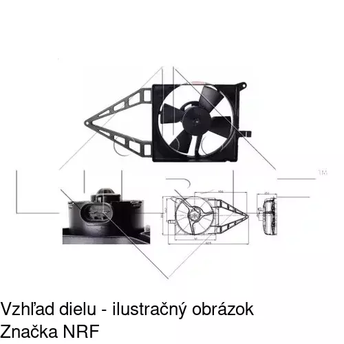Ventilátory chladičov 555523W1 /POLCAR/ - obr. 4
