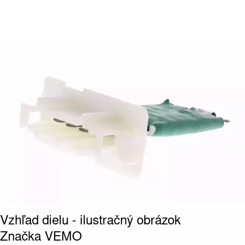 Ovládače klimatizácie 5555KST1X /POLCAR/ - obr. 1