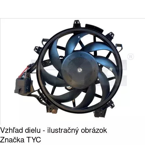 Ventilátory chladičov 555623W8 /POLCAR/ - obr. 4
