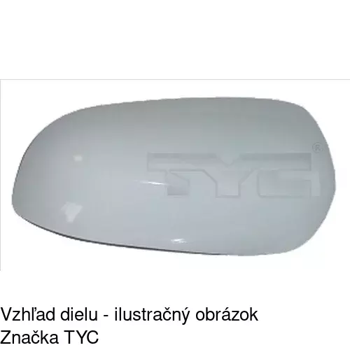 Rám vonkajšieho zrkadla 555654PM /POLCAR/ - obr. 1