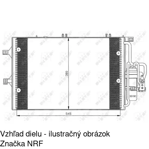 Chladiče klimatizácie 5556K83X /POLCAR/ - obr. 1