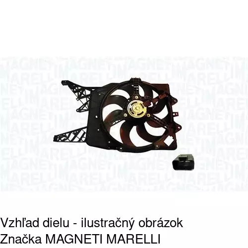 Ventilátory chladičov 555823W2 /POLCAR/ - obr. 1