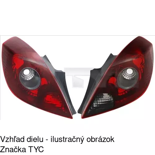 Zadné svetlo 5558883E /POLCAR/ - obr. 1