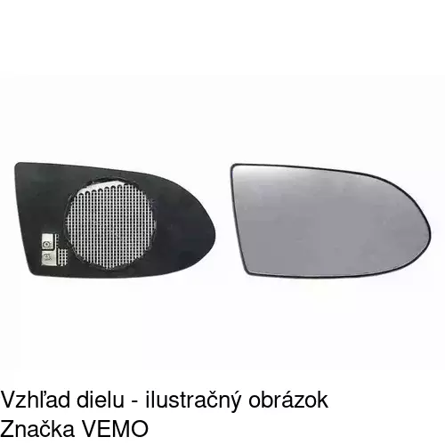Vonkajšie zrkadlo 5560514E /POLCAR/ - obr. 2