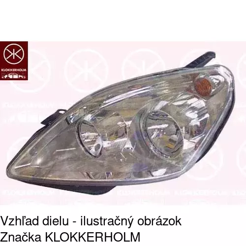Hlavný reflektor 556310-E /POLCAR/ - obr. 1