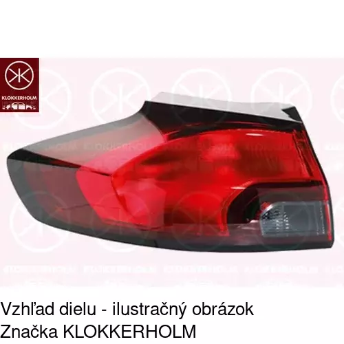 Zadné svetlo POLCAR 55M188-U