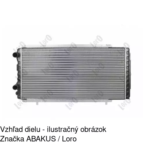 Chladiče vody 570208A2 /POLCAR/ - obr. 3