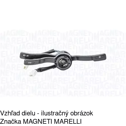 Združený prepínač POLCAR 5702PZ-5