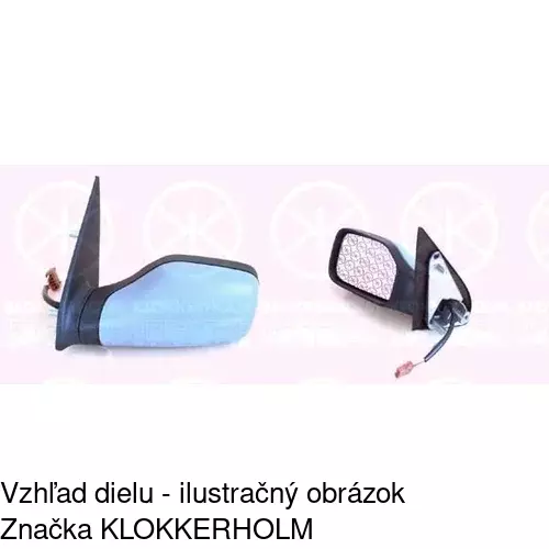 Vonkajšie zrkadlo 5706518M /POLCAR/ - obr. 4