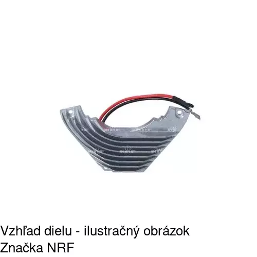 Ovládače klimatizácie POLCAR 5707KST1X