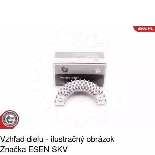 Ovládače klimatizácie 5710KST-3 /POLCAR/ - obr. 2