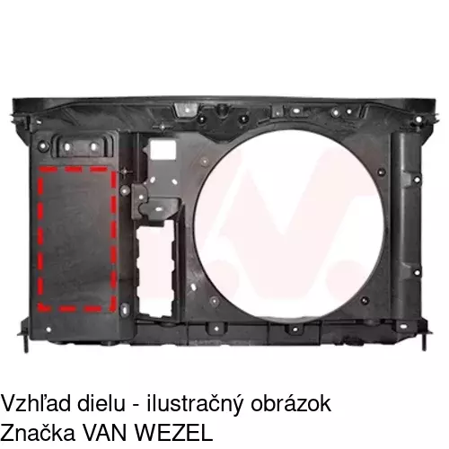 Predné čelo 5712041QT /POLCAR/ - obr. 1